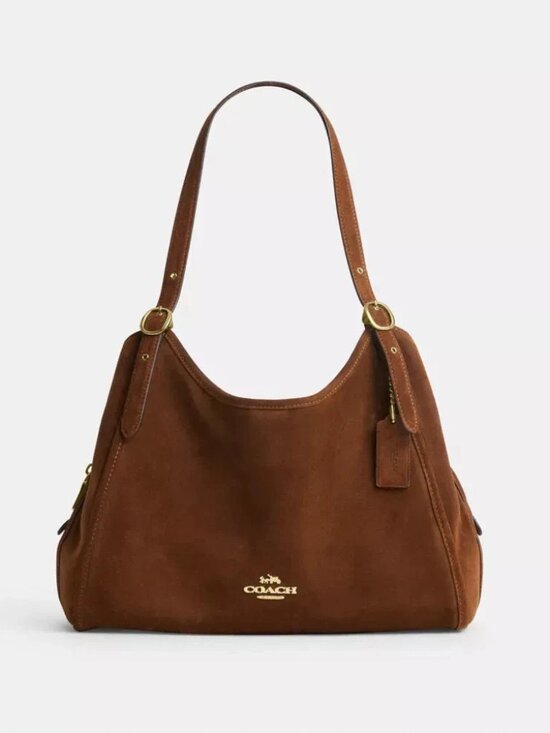Coach Handbags - COACH Erin Shoulder Bag CET41 IMWBR Warm Brown Leather New with tags